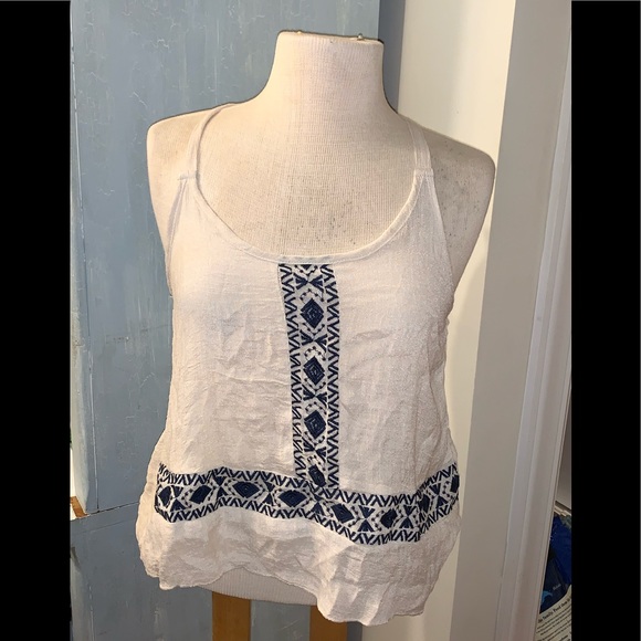 Flowing Hippie Cami Tank Top sz Small - Picture 2 of 6